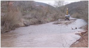 Уређење корита Ресаве, у Буковцу