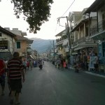 Нидри главна улица, Лефкада, Грчка