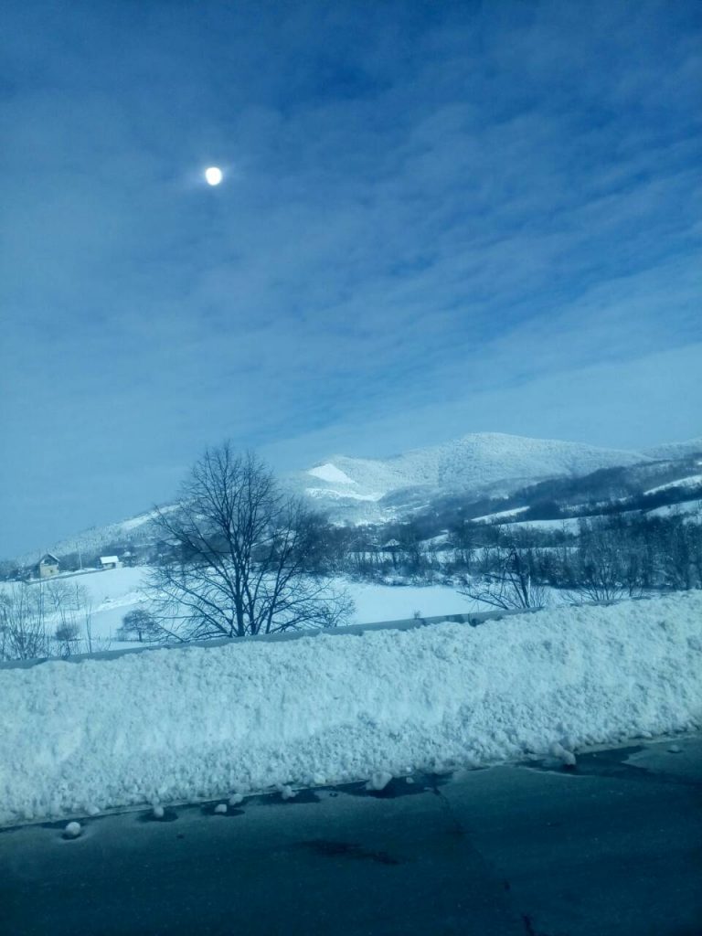 Поглед на планину Рудник
