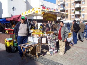 Славиша Лазаревић на изложби меда у Свилајнцу